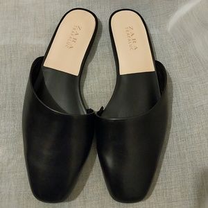 Zara Flat Mules 38